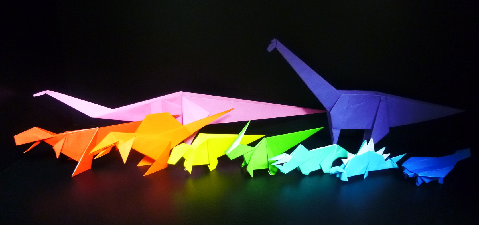 恐竜の折り紙